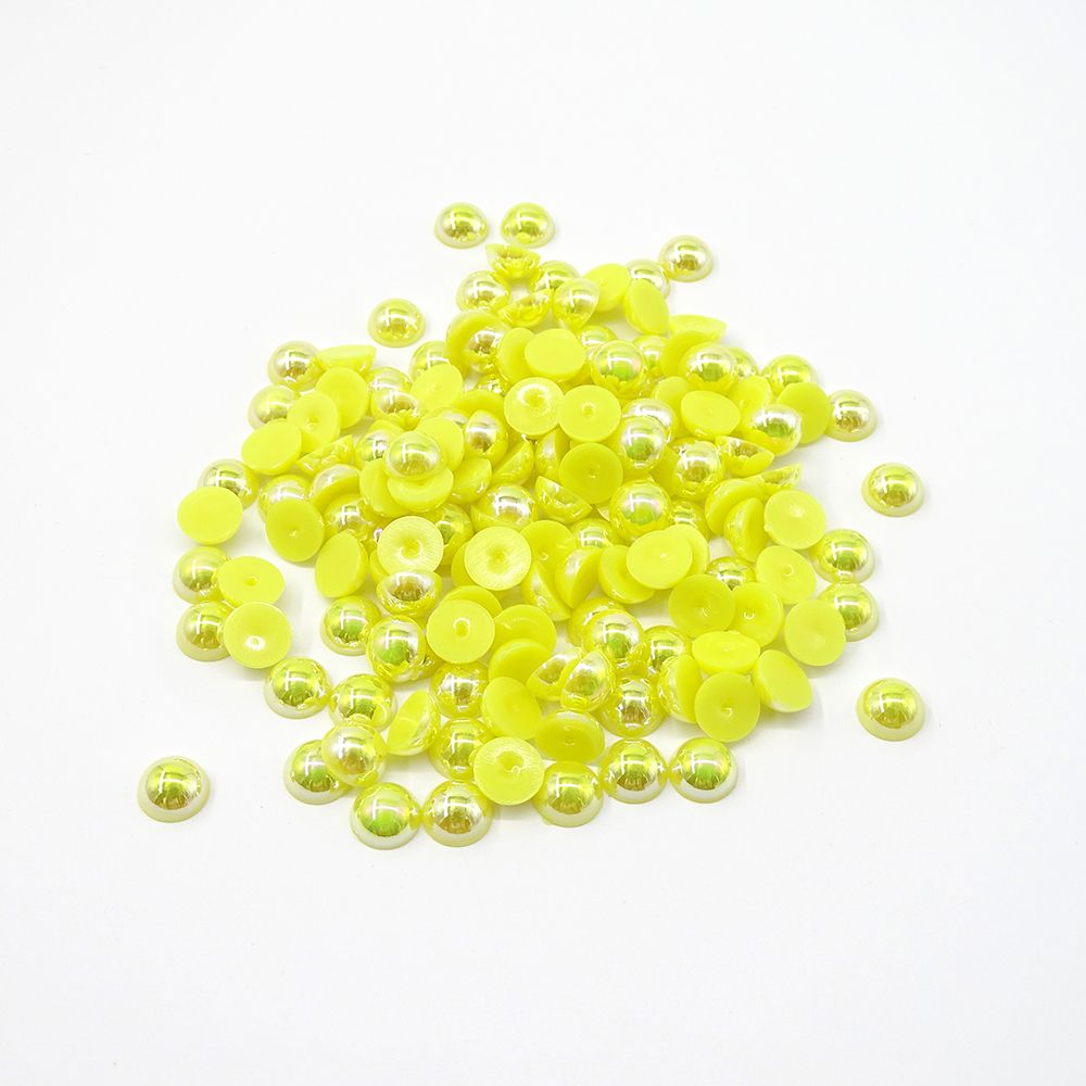 ABS 仿珍珠 8MM 半圆珍珠 AB彩详情图6