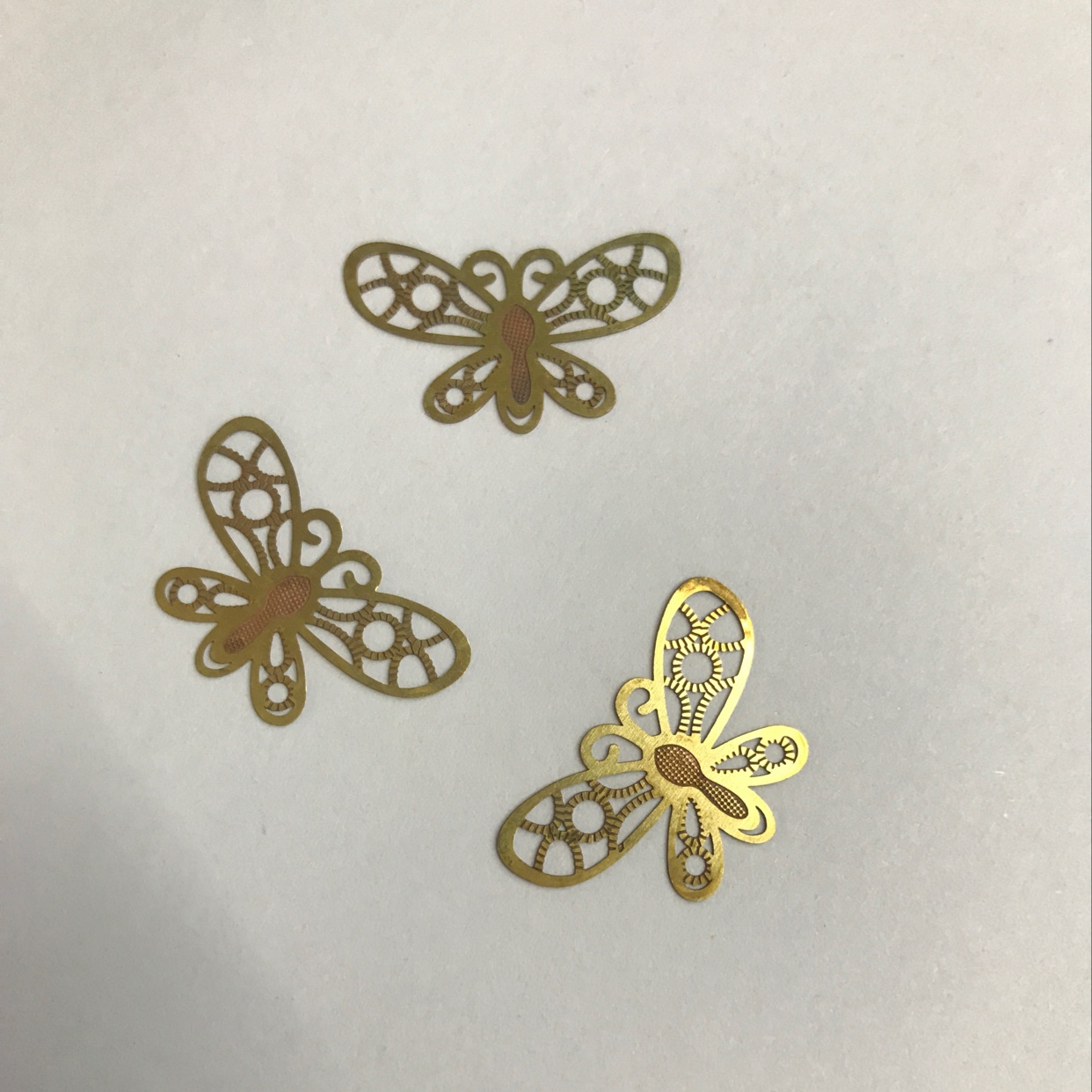 飞特电脑片E3-8713 环保腐蚀片黄铜片 镂空蝴蝶片，工艺品，饰品配件，耳环手链项链吊坠耳饰