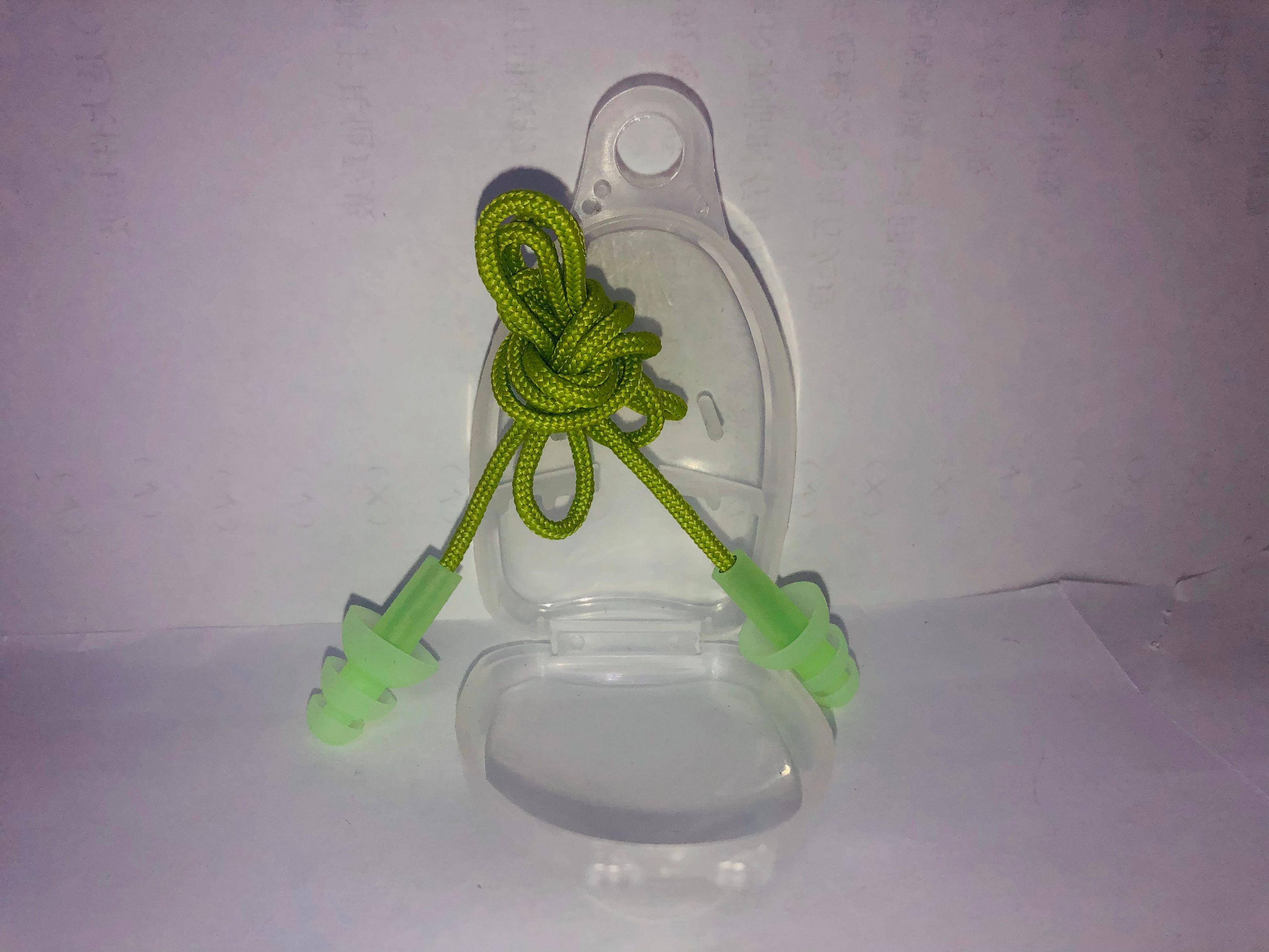 高档硅胶耳塞，带绳耳塞详情2