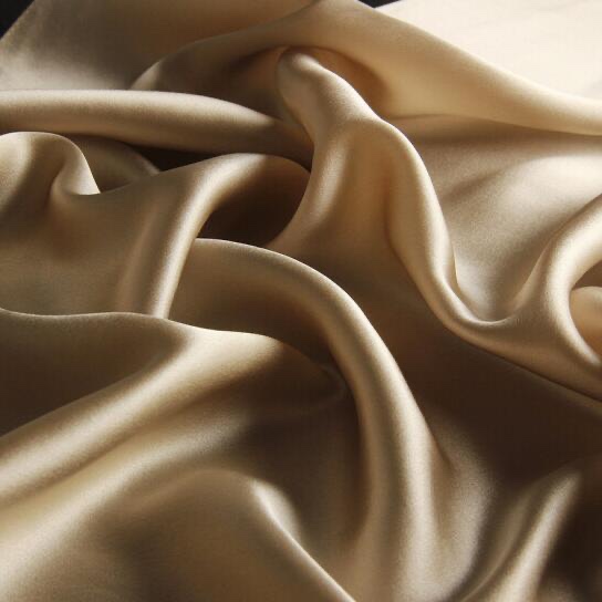 Silk satin silk scarf Women's pure color shawl autumn and winter joker Mulberry silk scarf sunscreen beach towel long good goods thumbnail