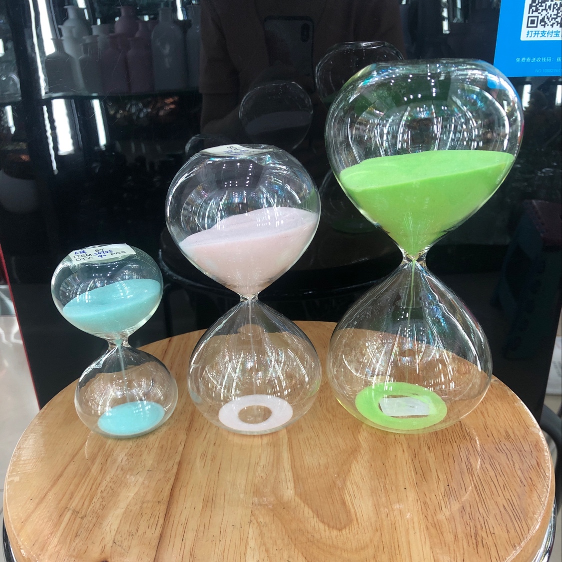 5 Minutes Onion Hourglass Specification drawing
