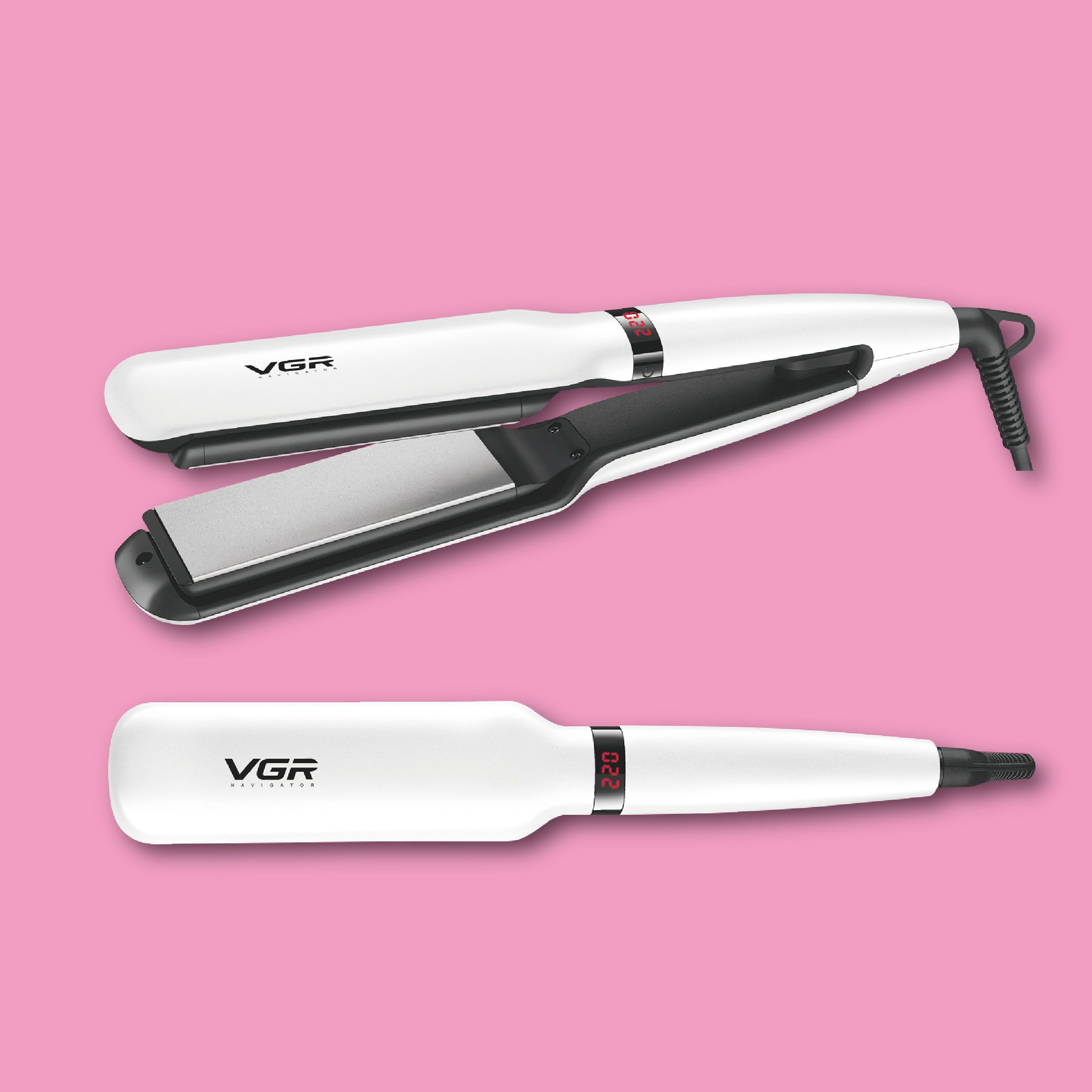 Cross-border e-commerce VGR511 curling iron Curling iron curling iron electric rod omelet rod straight hair splint details Picture