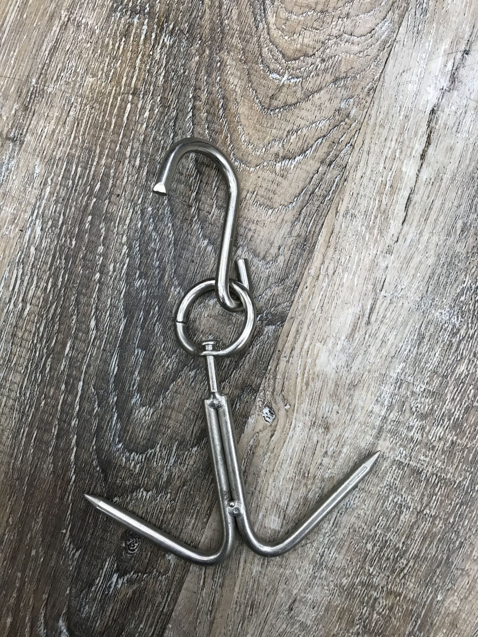 Small meat hanging hook S hook, small double hook, double hook can be moved details Picture
