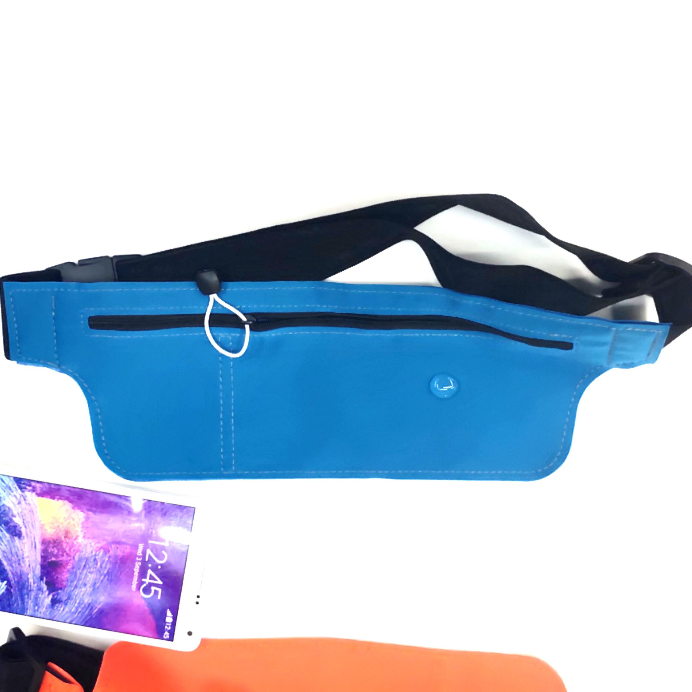 新款户外超薄运动腰包亚马逊爆款莱卡防水贴身隐形跑步腰包 现货详情图2