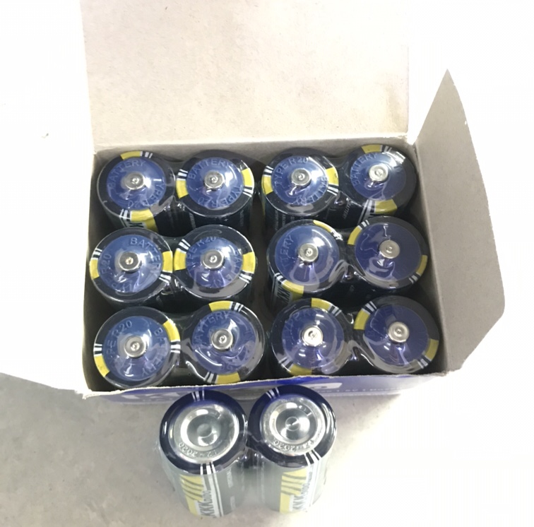 大号盒装电池产品图