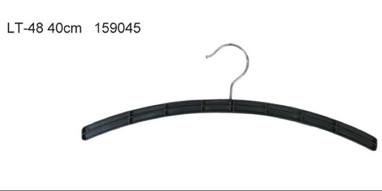 Lt-48 Iron hook plastic hanger 40cm cloth clothing rack bone cavity