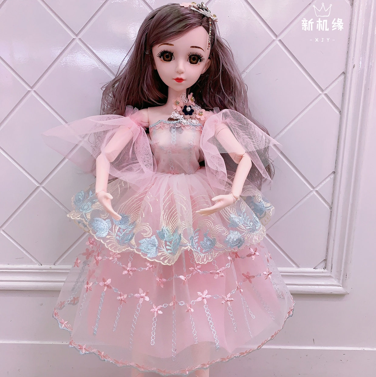 60cm智能音乐娃娃 洛熙公主 芭比娃娃14