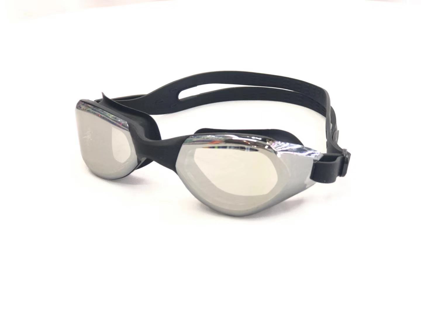 Feiduo Factory direct sales of new electroplated adult swimming goggles, waterproof and anti-fog swimming goggles detail image 3