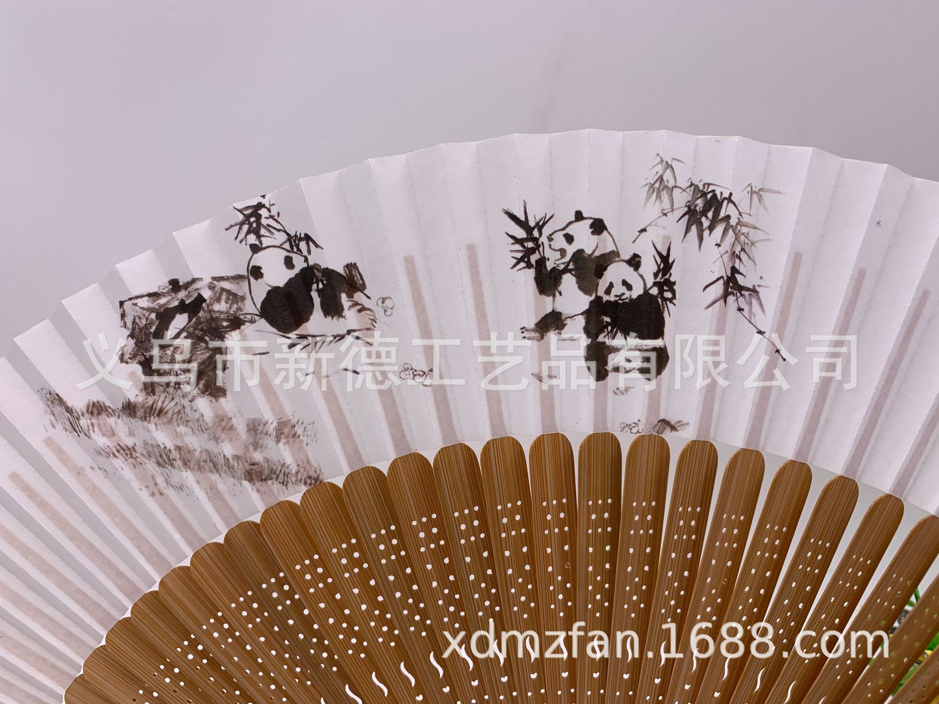 爆款折扇  *新品男式双面穿扇*  精品扇  高档礼品扇  水墨画折扇  批发详情图5