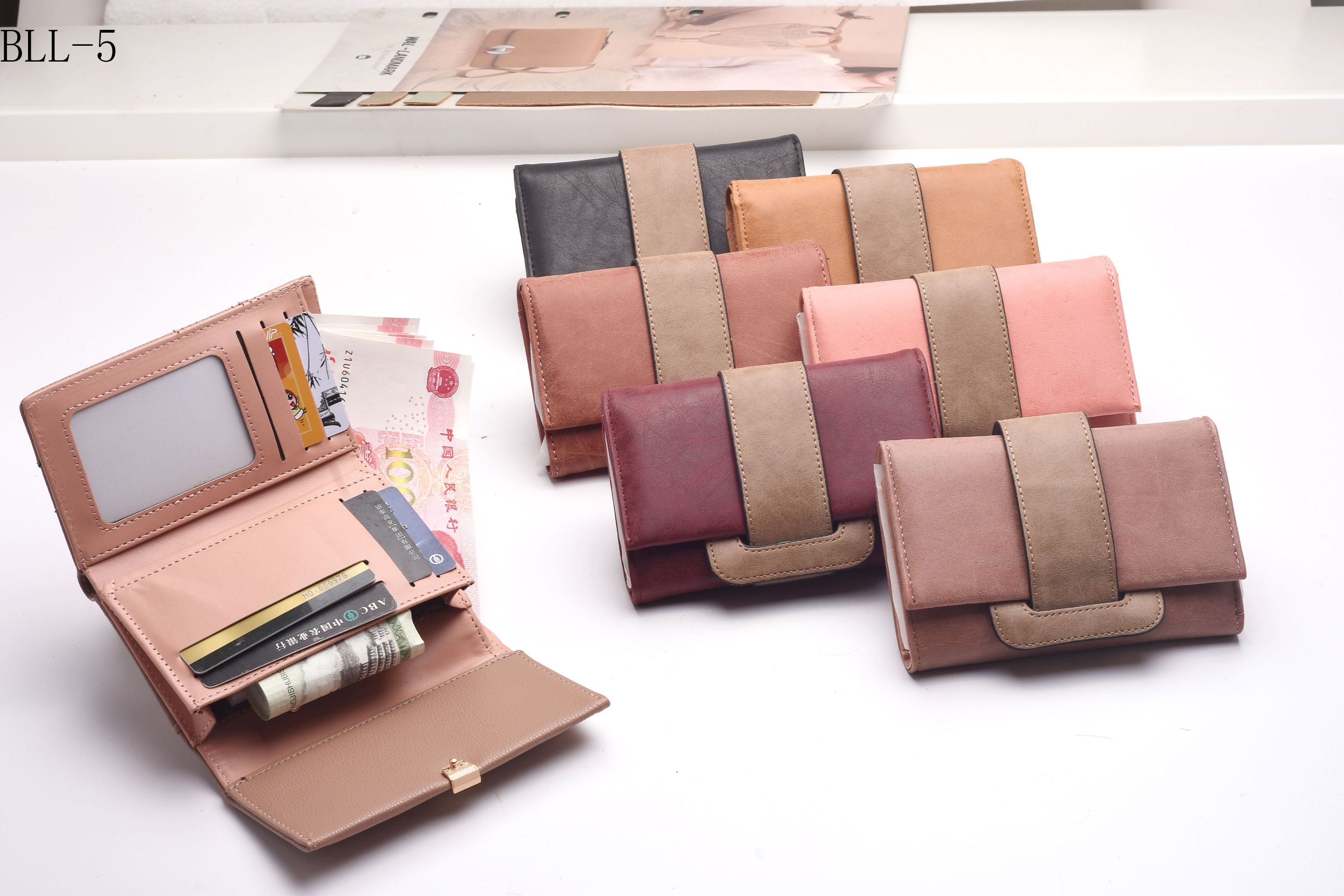 New lady purse exquisite mini - cute college style multi - card zero wallet manufacturers direct full figure