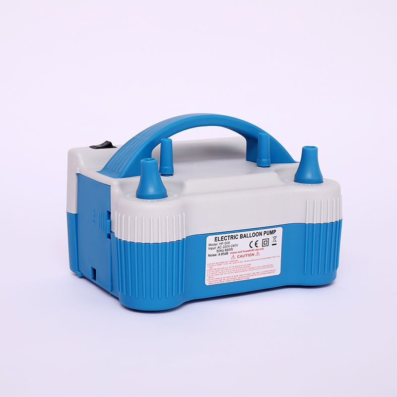 Blue electric air pump