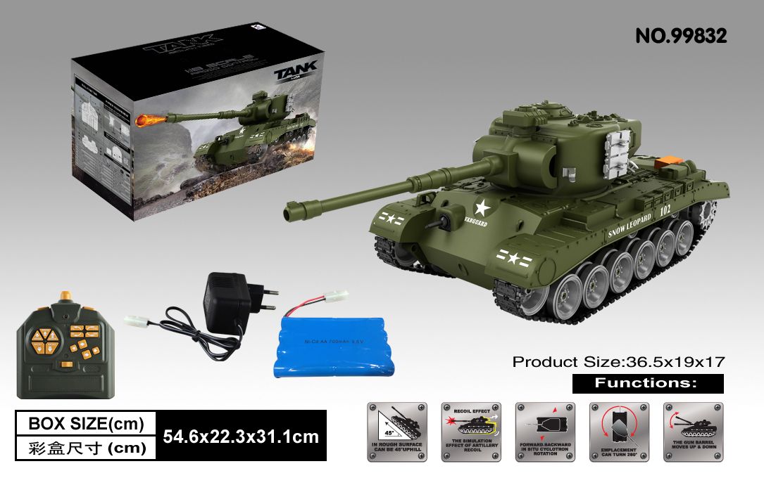 Remote-controlled tank Specification image