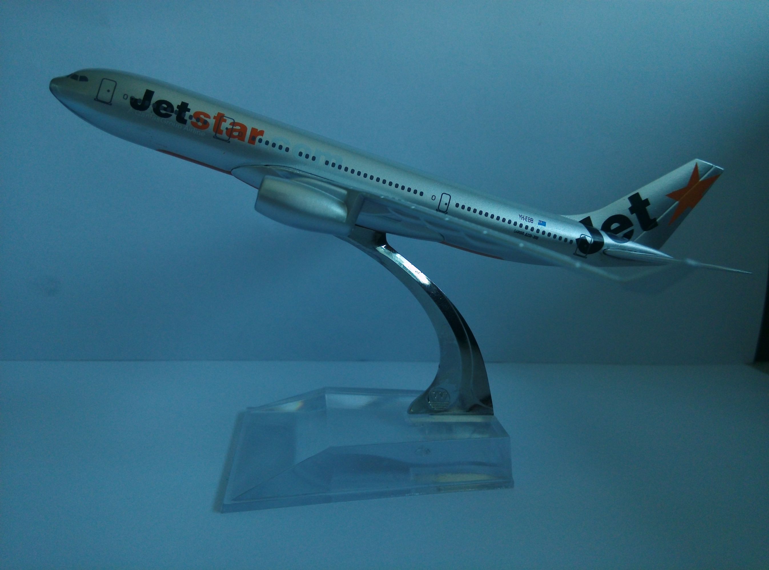 飞机模型（澳大利亚捷星航空A330）合金飞机模型仿真金属飞机模型详情图2