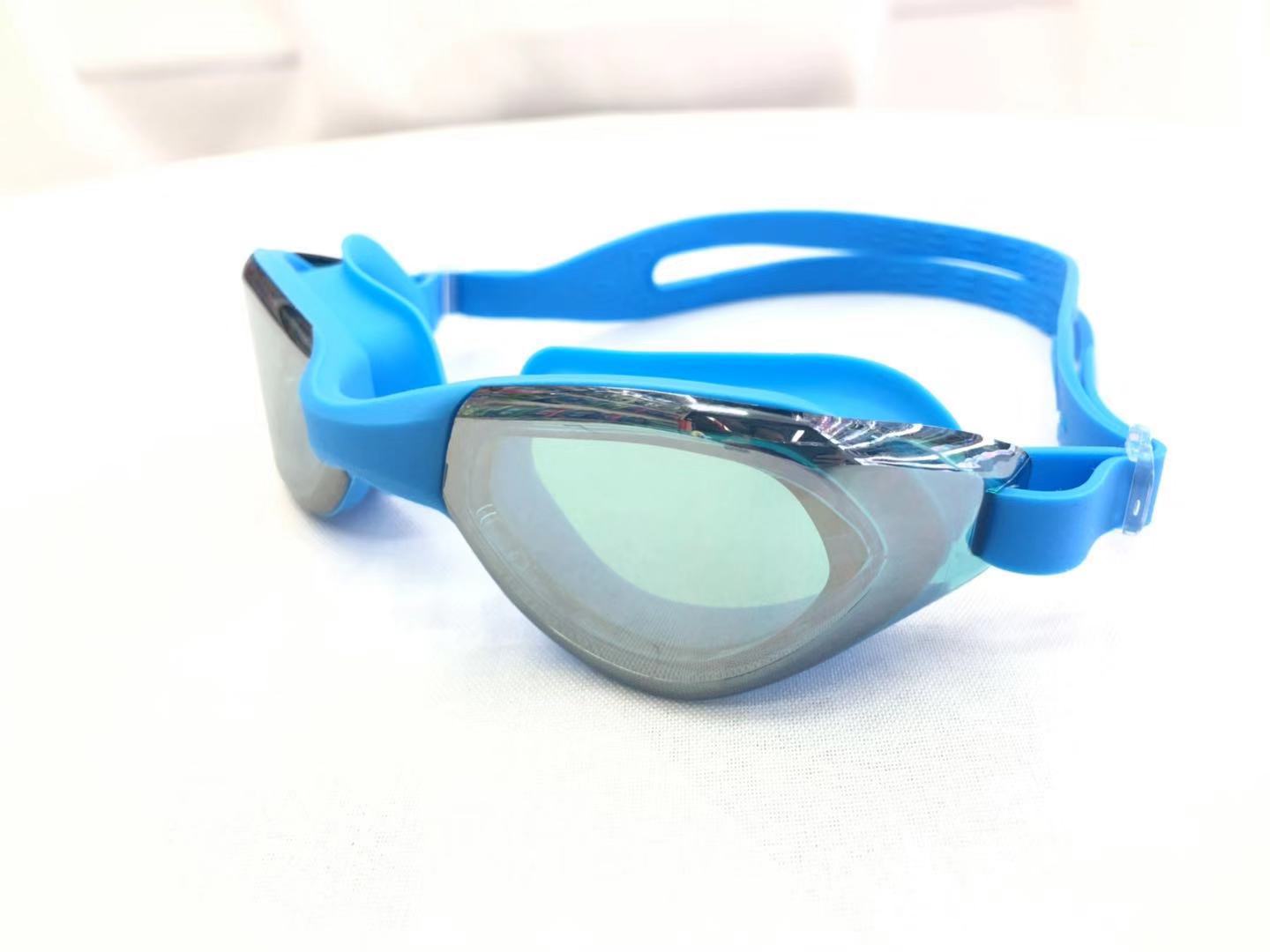 Feiduo Factory direct sales of new electroplated adult swimming goggles, waterproof and anti-fog swimming goggles detail image 10