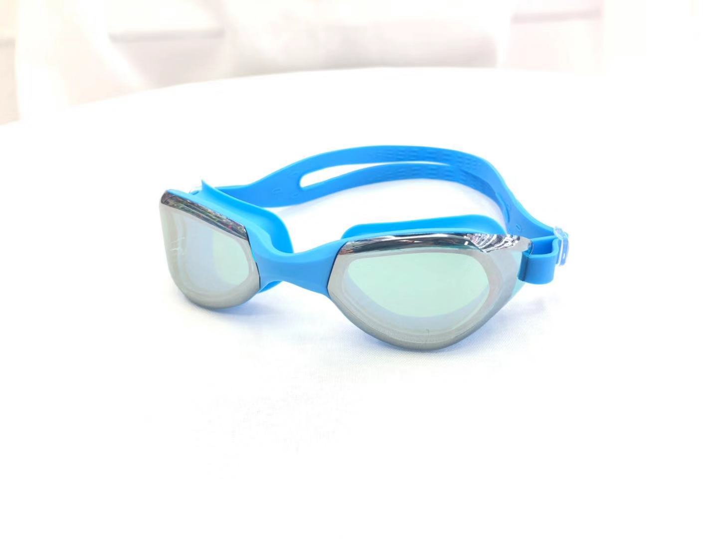 Feiduo Factory direct sales of new electroplated adult swimming goggles, waterproof and anti-fog swimming goggles detail image 11