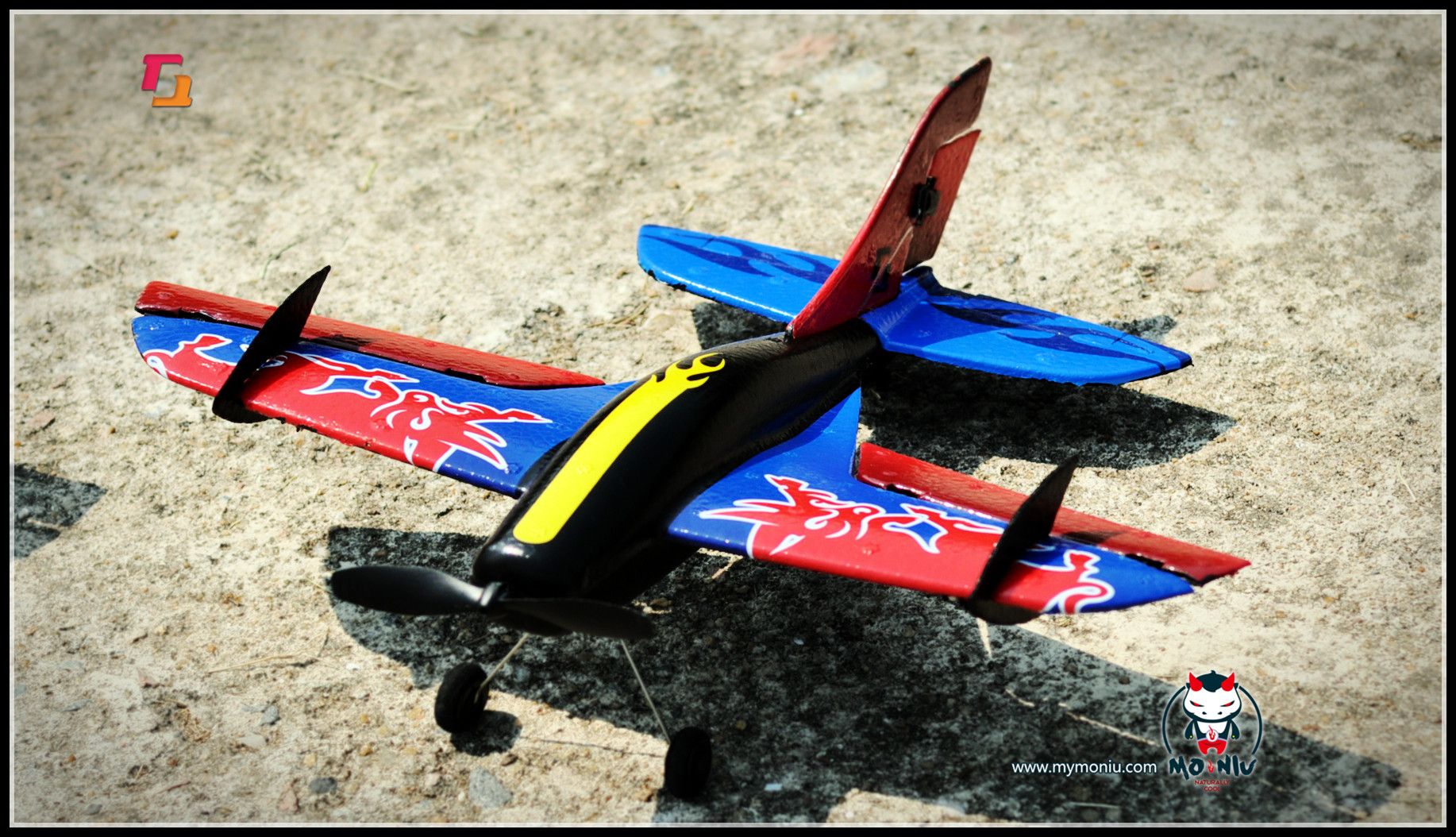 Remote-controlled glider