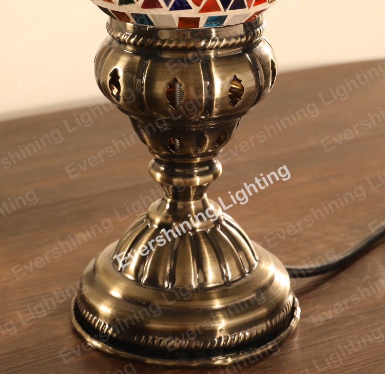 Turkish Mosaic table lamp, decorative light, night light, straight tube type, Buddhist lamp undefined