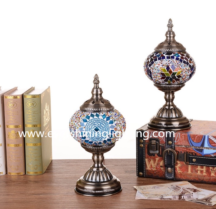 Turkish Mosaic lamp decorative lamp night lamp small lamp thumbnail