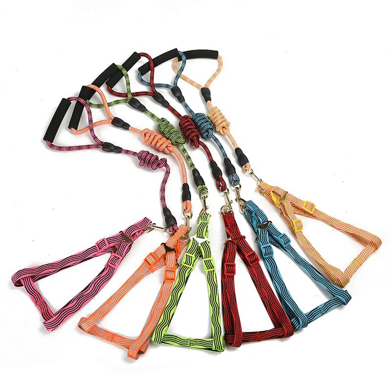 New dog leash dog leash Breast strap K9 golden retriever medium and large dog chain thumbnail