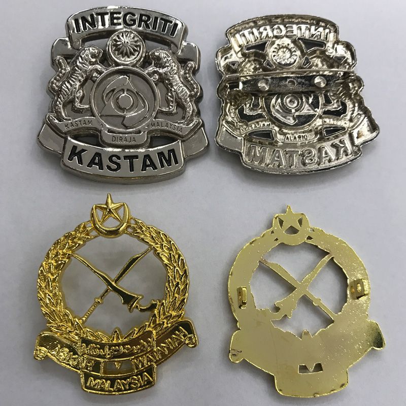 Factory direct sales of alloy badges, badges, brooches, pins, butterfly buckles, brooches, badges, MEDALS, plaques, handicrafts and pendants Item Picture