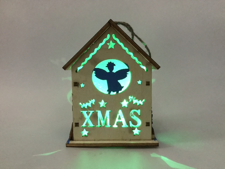 Christmas Cabin AD-9 details Picture