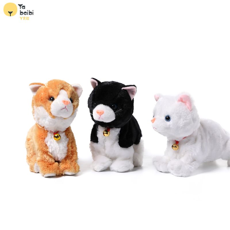 电动毛绒玩具动作猫毛绒玩具批发