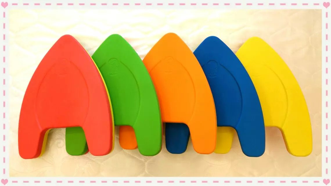 High-end multi-color new swimming float board for children, professional EVA swimming assist version detail image 3