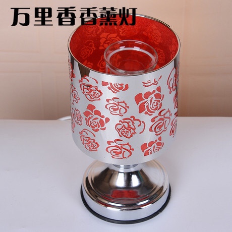 D-001 Stainless steel aroma lamp, a romantic and creative oil lamp for home use, helps you sleep in the bedroom details Picture