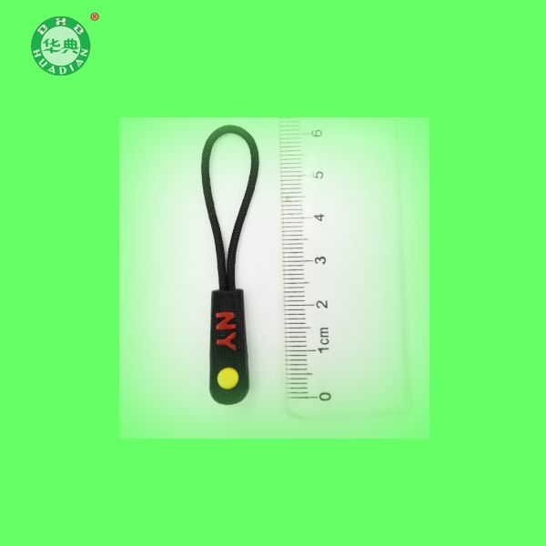 PVC plastic injection molding accessories two-color transparent rope zipper head pull end pull piece clothing accessories thumbnail