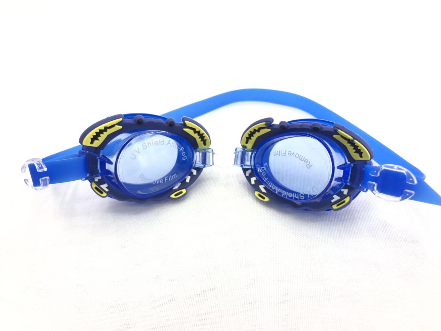 Yiwu Feiduo swimming goggles Cartoon children's swimming goggles Silicone waterproof swimming goggles are best-selling products