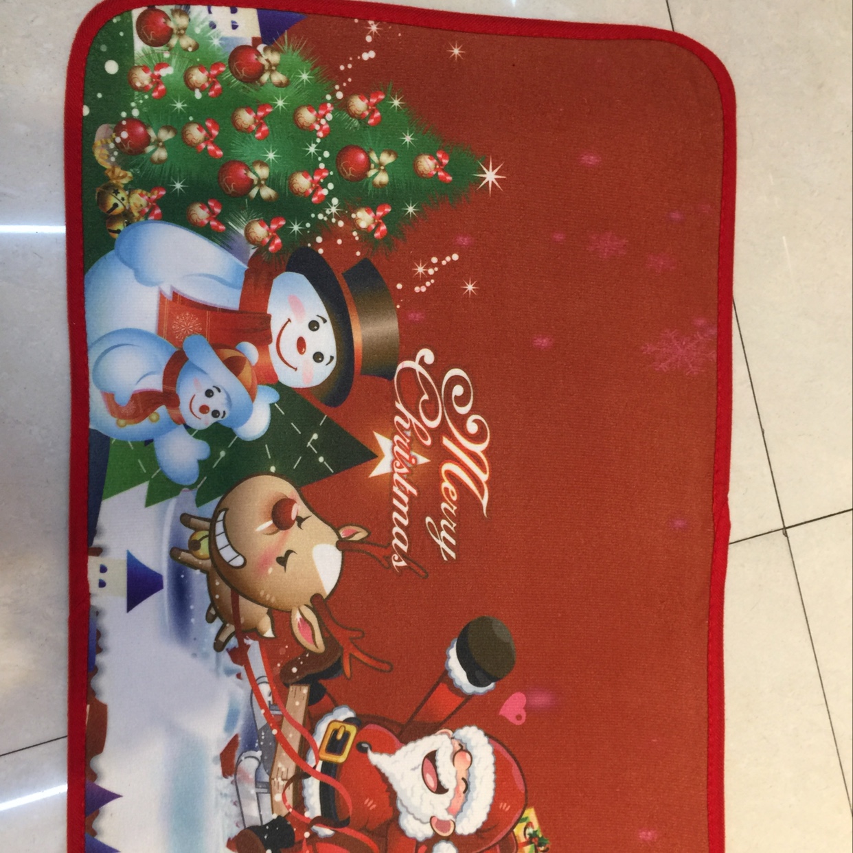 Christmas Bottom Mat 5569