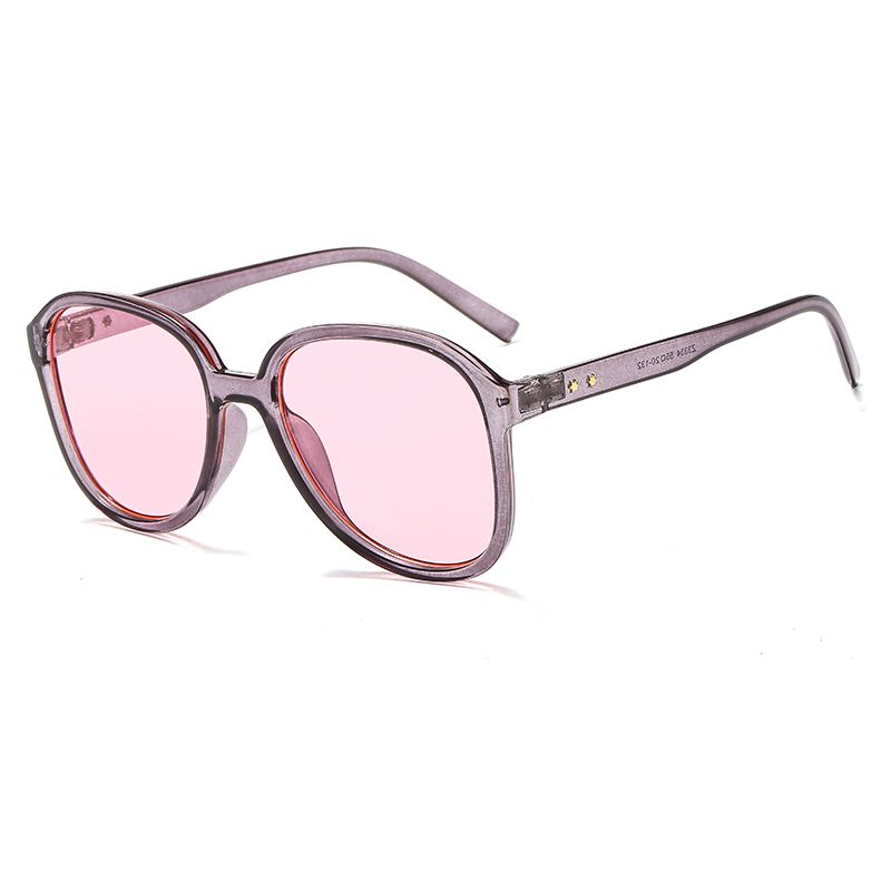 Simple fashion sunglasses oval shades star web celebrity best seller