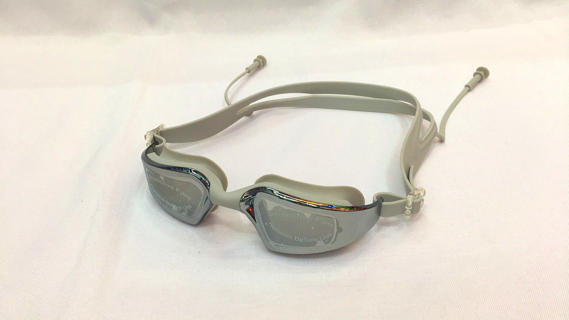 Feiduo swimming goggles: New adult waterproof and anti-fog one-piece earplugs, electroplated goggles, waterproof large-frame swimming goggles detail image 6