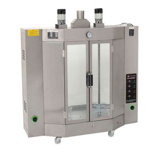 Commercial full-automatic gas-fired poultry oven hanging roast duck oven rotary oven gas-fired oven fish and chicken oven