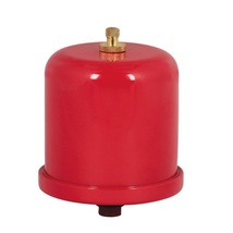 Red Carbon steel Vertical Pressure Tank 2L For pump