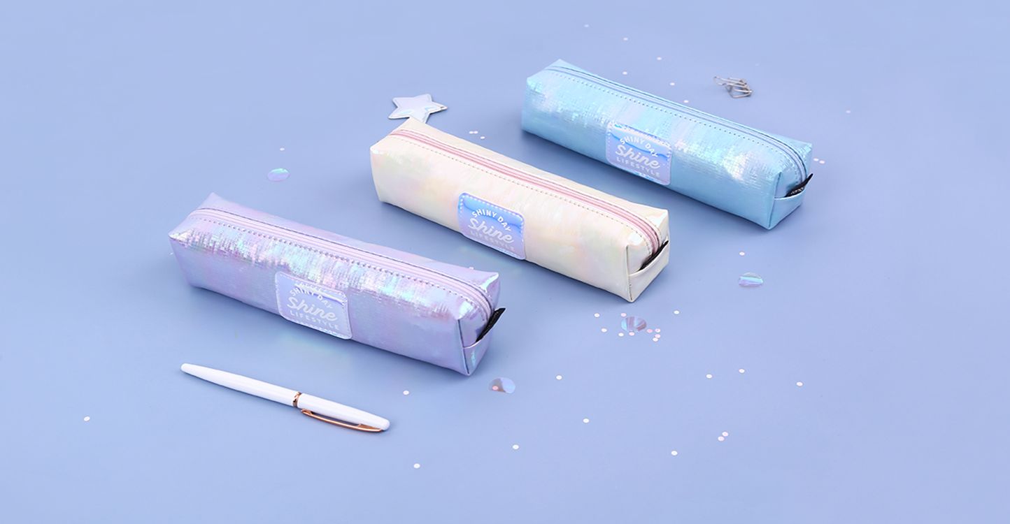 Yiwu Selection shining Star Square pen bag /28708