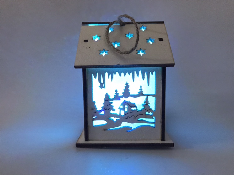 Christmas Cabin AD-8 details Picture