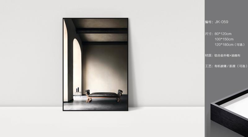 Modern gray and white architectural wall paintings, minimalist living room, entrance hall, bedroom wall paintings, large murals on the living room background wall