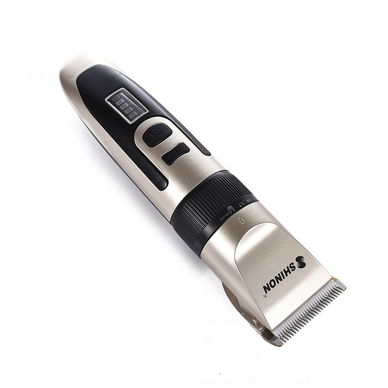 高档 LCD液晶显示锂电池 专业发廊电动理发器 电推剪理发剪 1967详情5