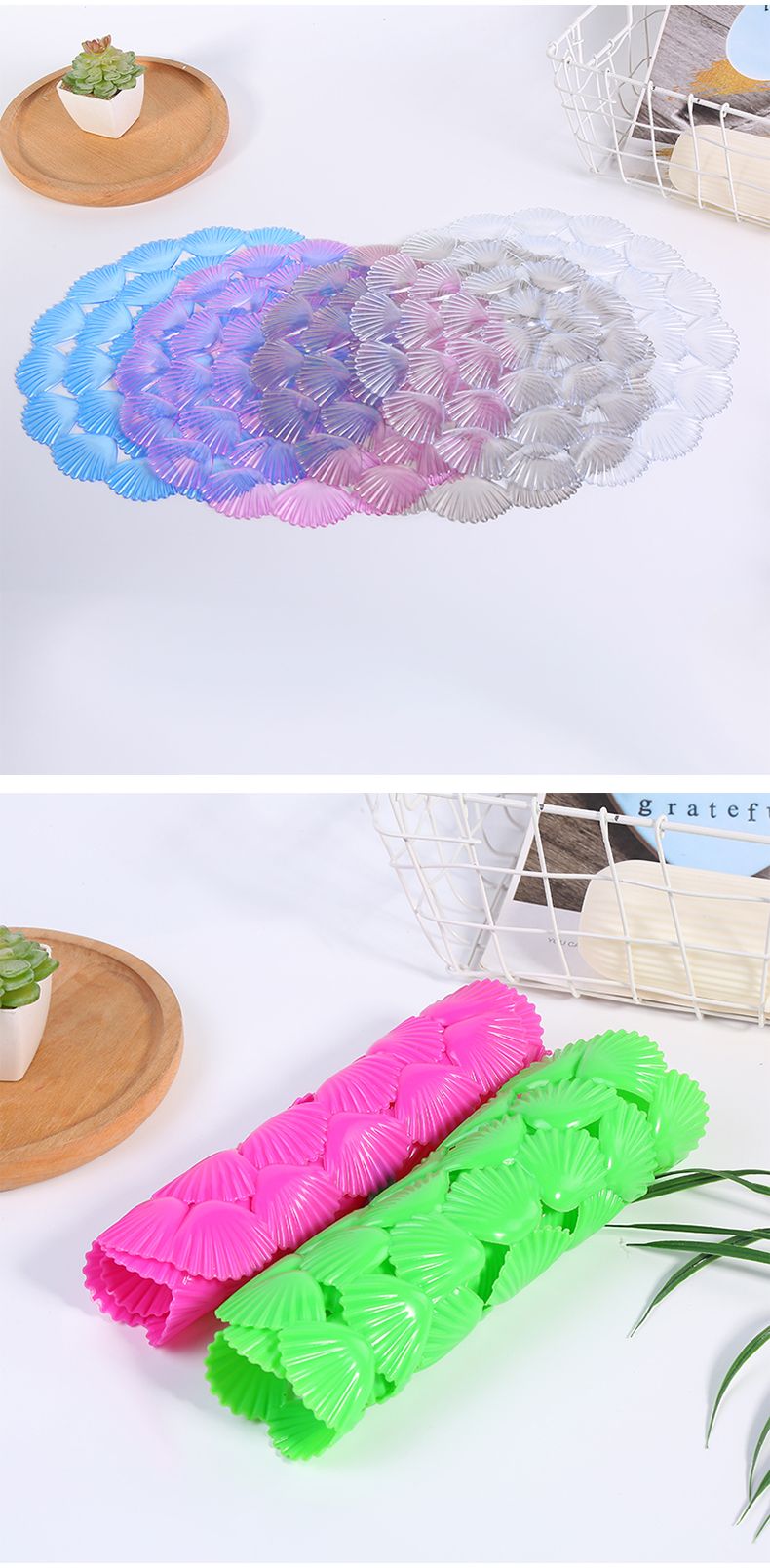 厂家直销舒适PVC材质简约创意新款浴室厨房水槽垫淋浴房防滑垫详情图8