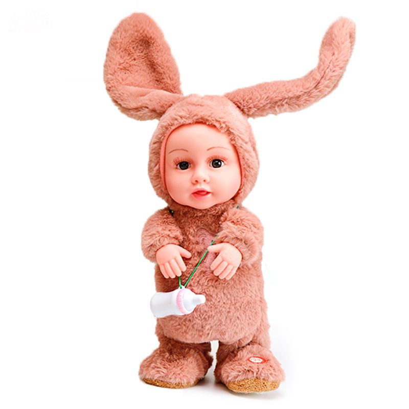 Electric plush toys, milk bottle dolls, singing, walking, recording and imitating Application Scenario