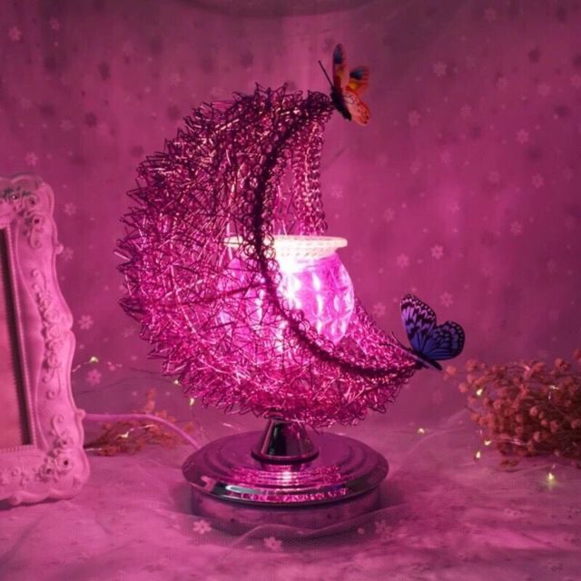 Best-selling crescent-shaped aromatherapy lamp, scented touch table lamp, sleep-aiding aromatherapy lamp, plug-in aromatherapy essential oil lamp, bedroom, beauty salon, home long-lasting aromatherapy lamp details Picture