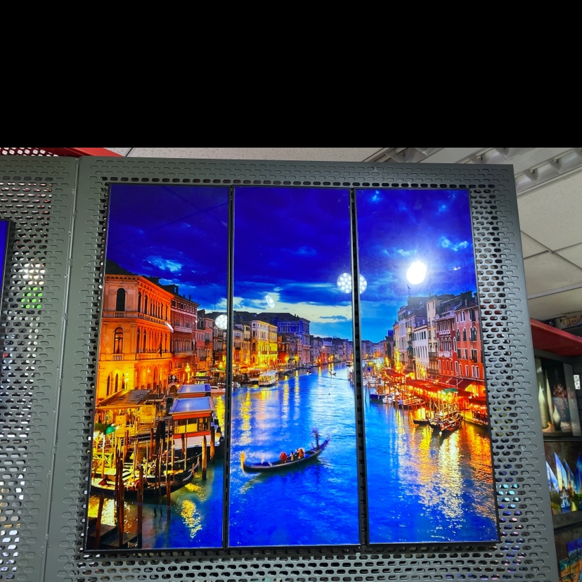 25X70x3 Flat Home Decoration Arts And Crafts Decorative Painting Hotel Decorative Painting Modern Living Room Decoration New European Hanging Painting Landscape Painting Four Teahouse Sofa Background Wall Painting details Picture