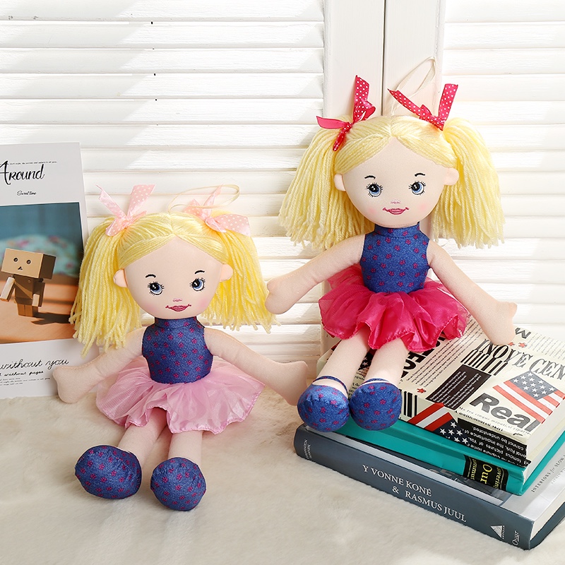 Cowboy ballet flat shoe doll