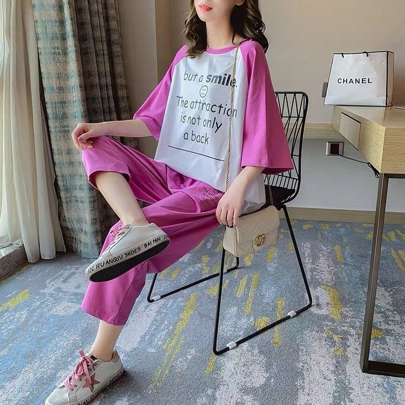 Summer dress 11 Korean version 12 Sixth grade 13 Girl 14 Primary school 15 Girl Big Boy Stylish Pants Two-piece set details Picture