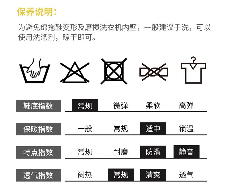 酒店宾馆客房印花图案布拖鞋 一次性加厚防滑男女拖鞋包邮定制批详情图3