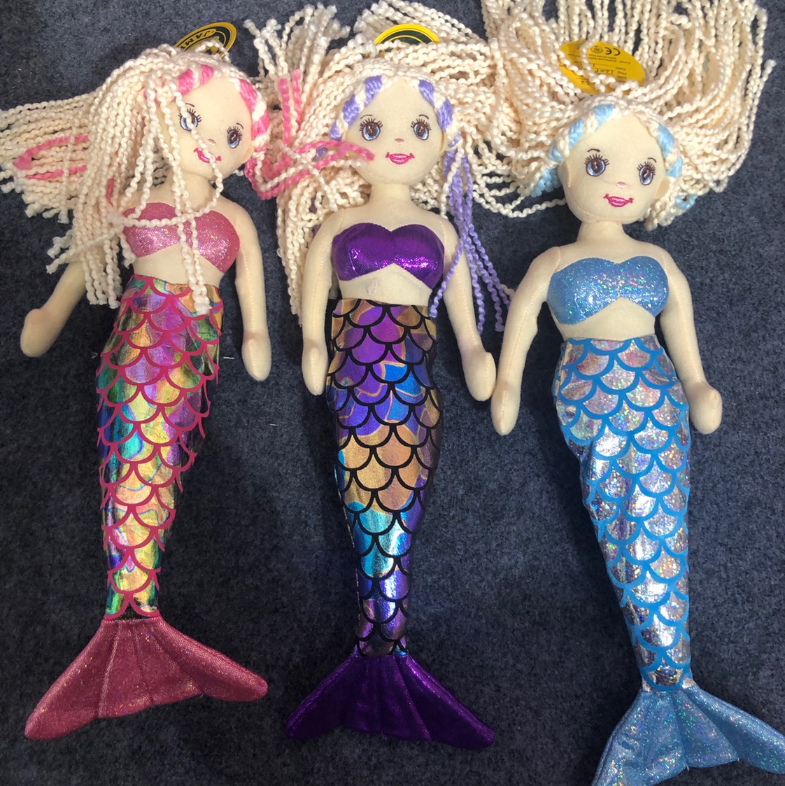 Customized wholesale of Mermaid plush toy dolls 2