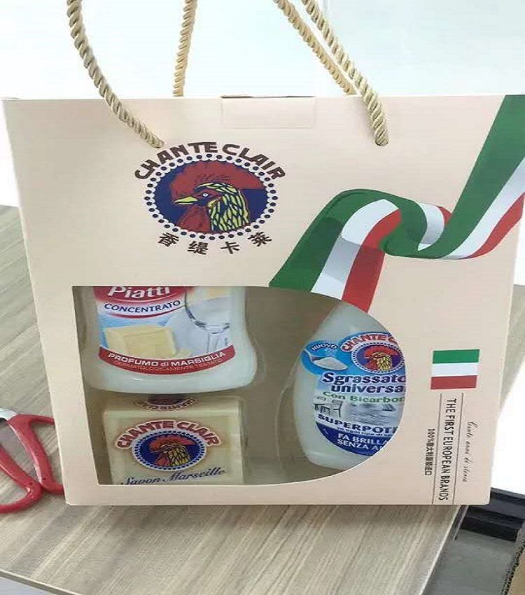 意大利进口 去污喷雾 洗洁精 肥皂 3件套礼盒（颜色气味随机包装）详情5