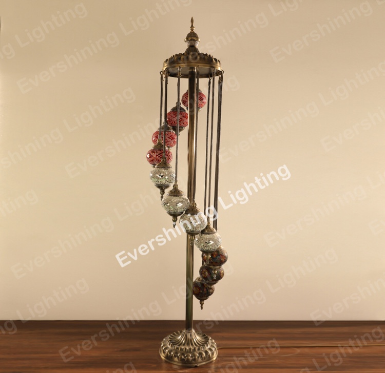 11 Turkish Mosaic floor lamps and decorative floor lamps Specification image