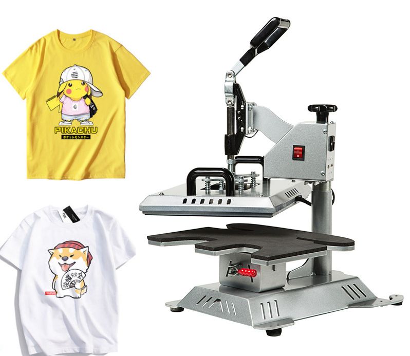 Shaking head stamping machine multi-function shoe printing machine sports shoes custom logo shoe printer shoe toaster heat transfer machine details Picture
